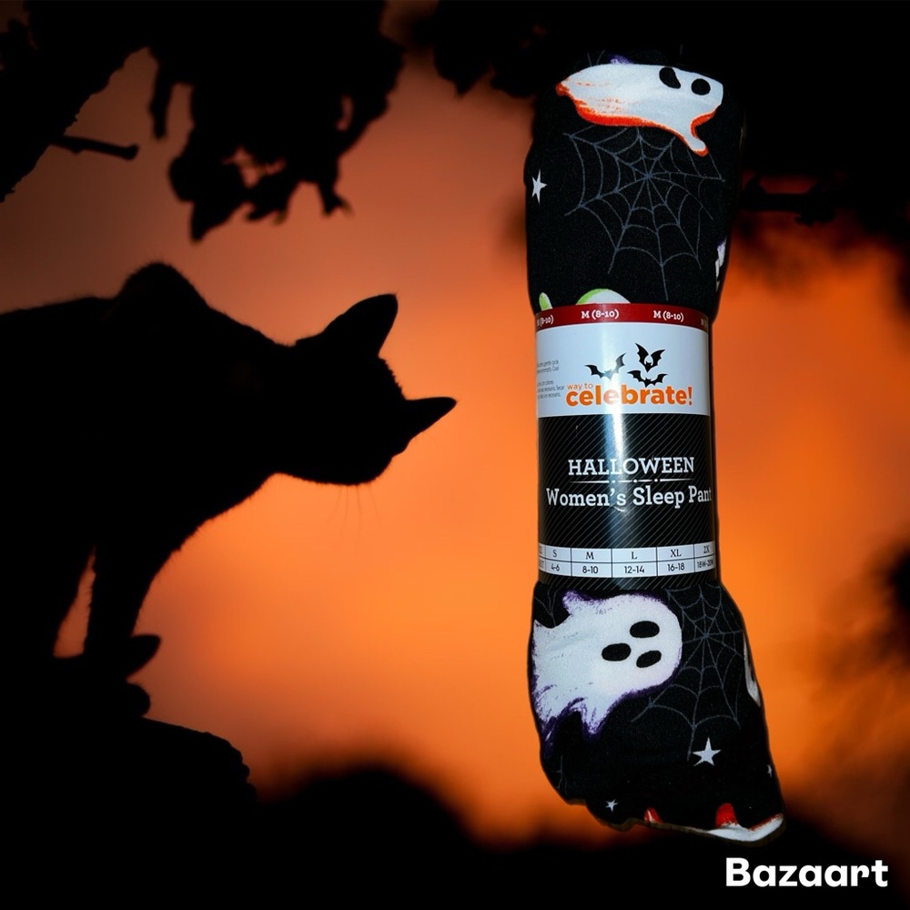 Ghost Halloween Sleep Pants